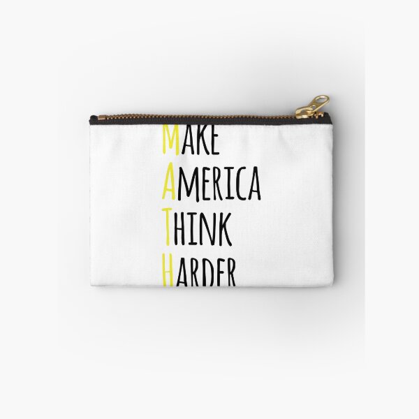 Item preview, Make America Think Harder- Funny Maths Definition Joke designed and sold by the-elements.