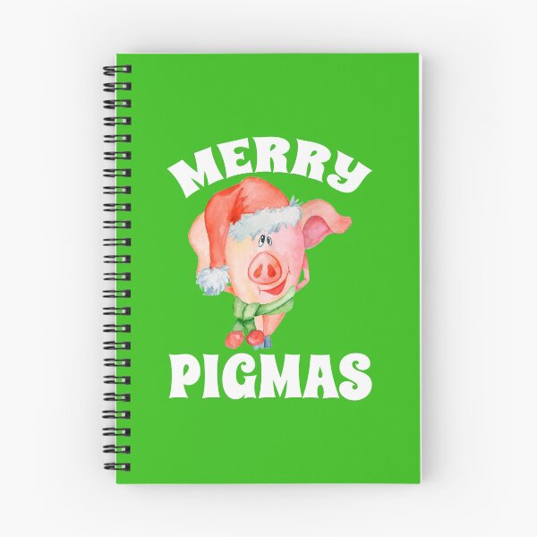 Item preview, Merry Pigmas Funny Pig Christmas designed and sold by Maryna Denysenko.