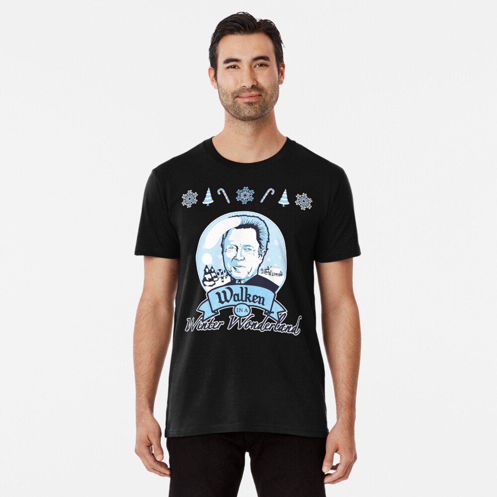 walken in a winter wonderland tshirt