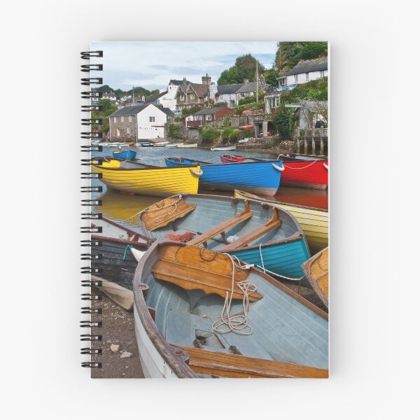 Item preview, More Boats at Noss Mayo designed and sold by SouthHamsPhotos.