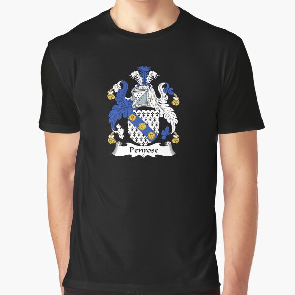 Penrose Coat of Arms - Family Crest Shirt Graphic T-Shirt