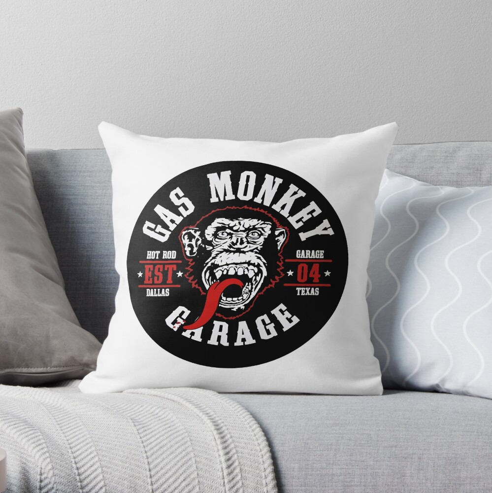 monkey throw pillow