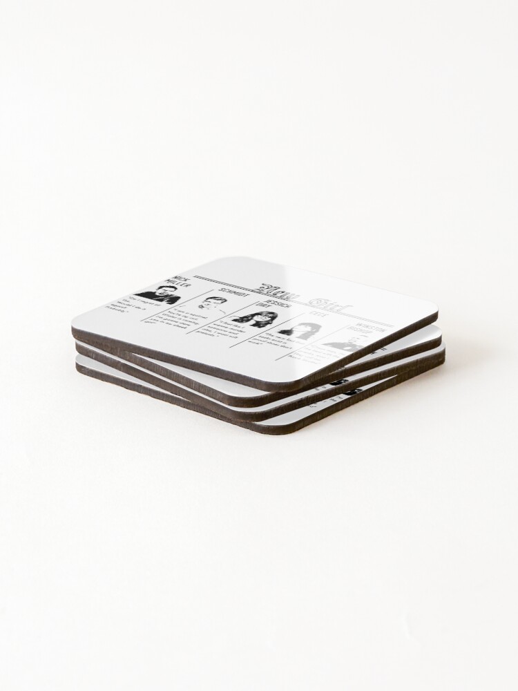 Alternate view of New Girl Coasters (Set of 4)