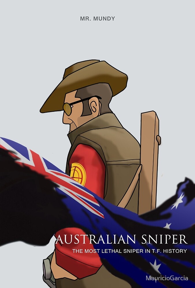 "Australian Sniper" by MauricioGarcia Redbubble