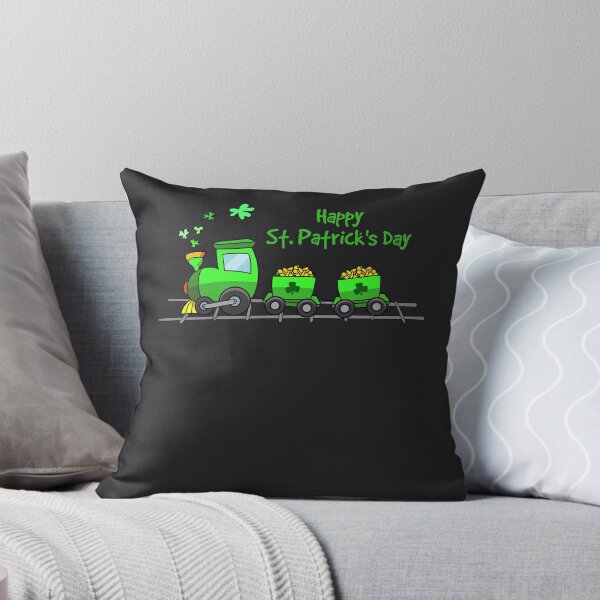 Item preview, Irish St Patricks Day Holiday Train Boys & Girls Art designed and sold by melsens.