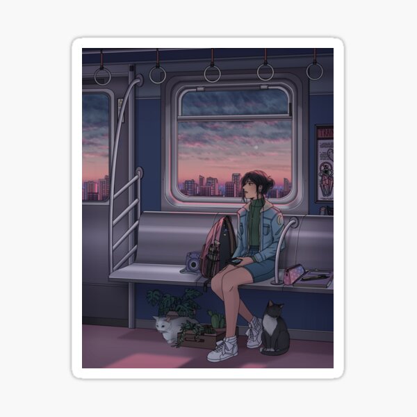 Painted Skies Sticker