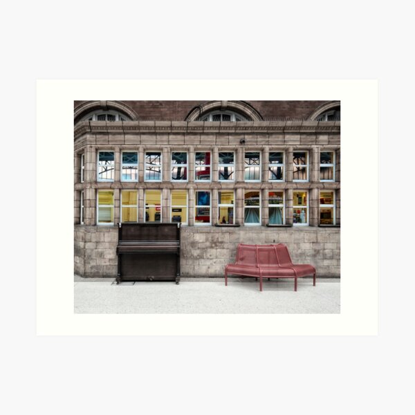 Marylebone Tube Station Art Print