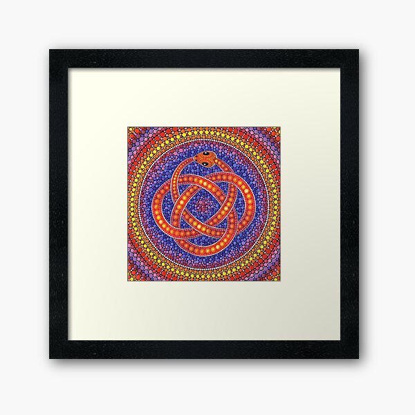 Item preview, Red Ouroboros Celtic Snake designed and sold by Elspeth McLean.