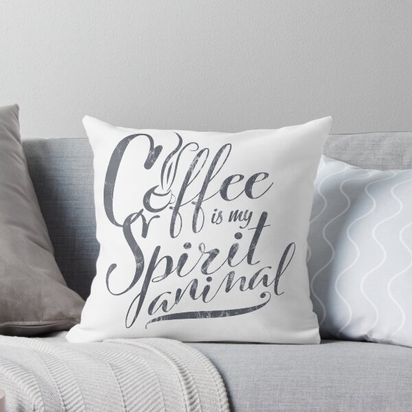 Item preview, Coffee is my Spirit Animal designed and sold by DoodleHeadDee.