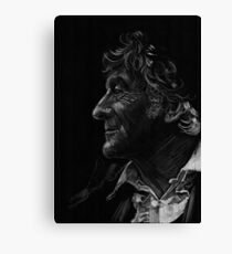 Jon Pertwee, the third Doctor Canvas Print