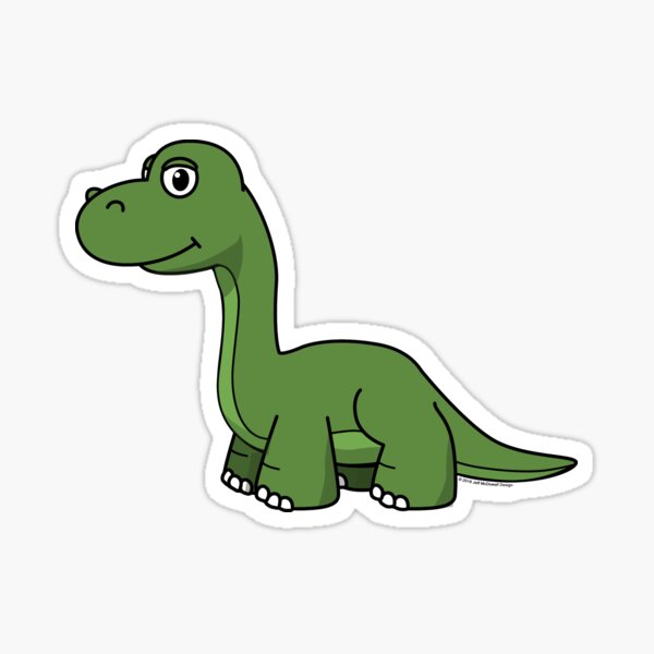 Artikel-Vorschau von Kleiner Apatosaurus, designt und verkauft von Jeff McDowall.