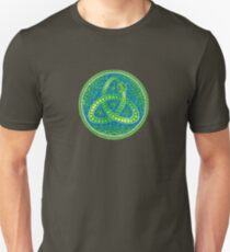 Green Ouroboros Celtic Snake Unisex T-Shirt