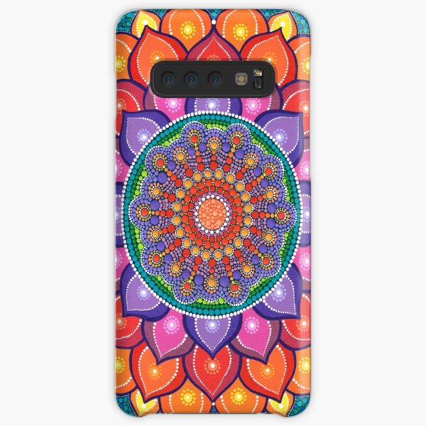 Lotus Rainbow Mandala Samsung Galaxy Snap Case