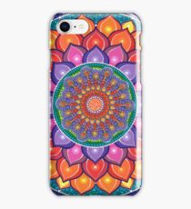 Lotus Rainbow Mandala iPhone 8 Case
