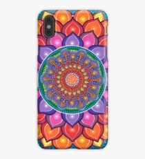 Lotus Rainbow Mandala iPhone XS Max Case
