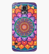 Funda/vinilo para Samsung Galaxy Lotus Rainbow Mandala