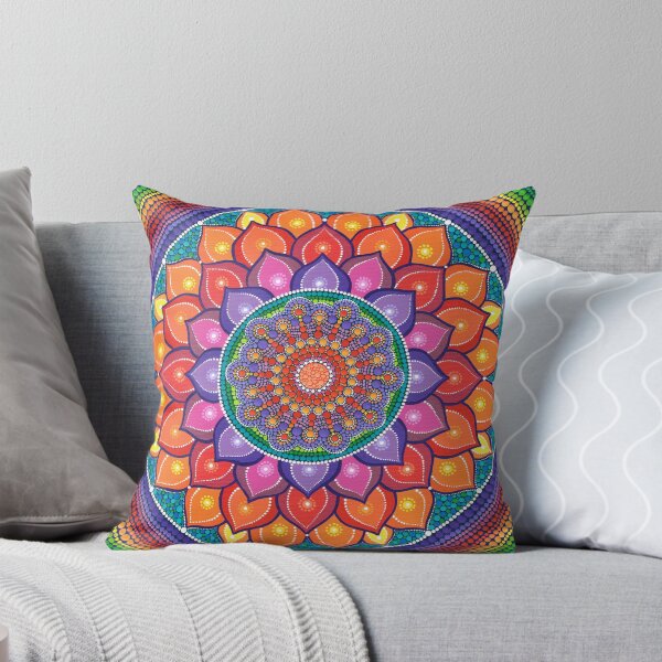Item preview, Lotus Rainbow Mandala designed and sold by Elspeth McLean.