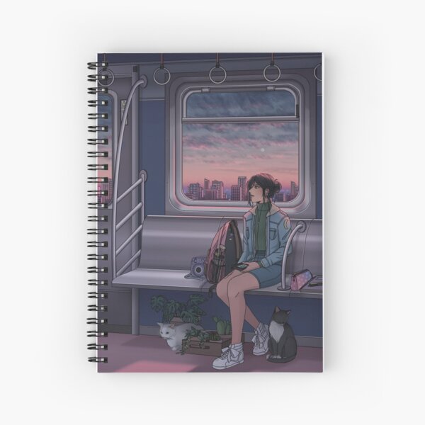 Painted Skies Spiral Notebook