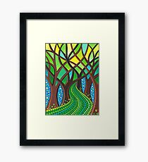 Walk your own Path Framed Print