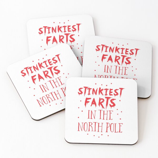 Item preview, Stinkiest FARTS in the north pole (funny Santa fart design) designed and sold by jazzydevil.