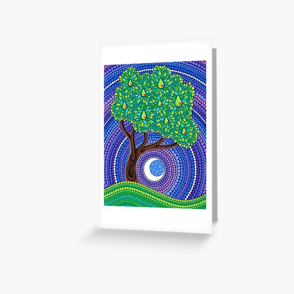 Pear Tree of Longevity Greeting Card