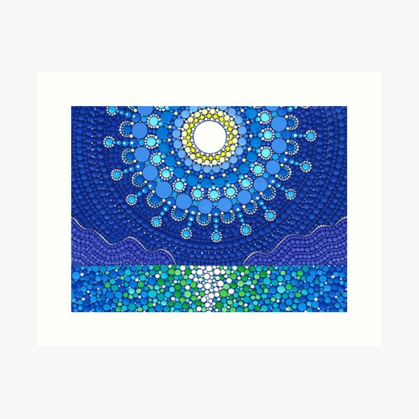 Item preview, Full Moon Splendour designed and sold by Elspeth McLean.