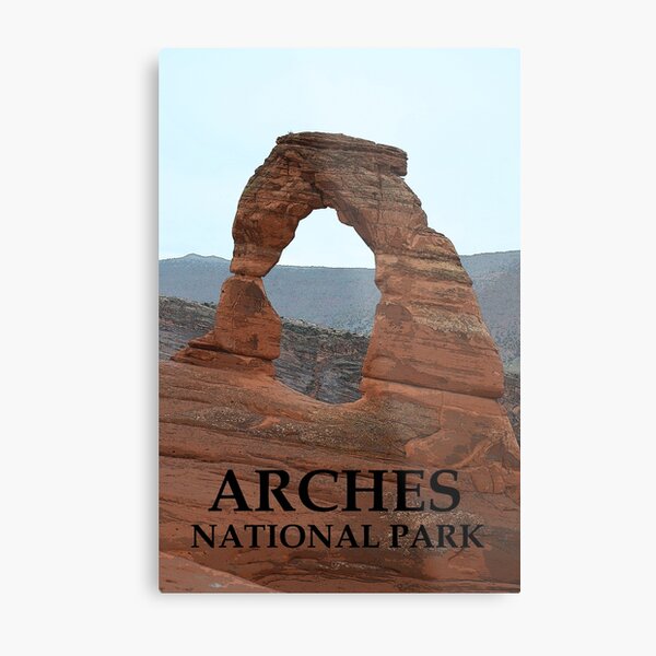 the grand Arch Metal Print