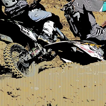 Artwork thumbnail, Inside Move - Motocross Racers by NaturePrints
