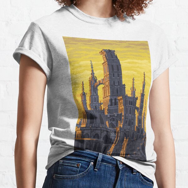 Pixel Art Castle Classic T-Shirt