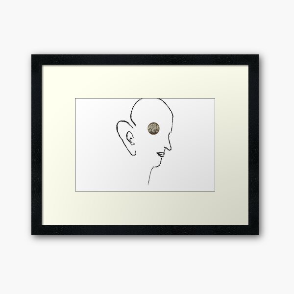 thought garden - senses # 1 Framed Art Print