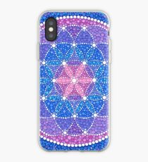 Starry Flower of Life iPhone-Hülle & Cover