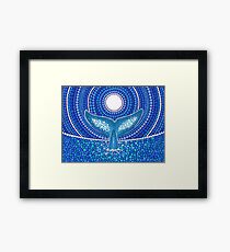 Whale of a Tale Framed Print
