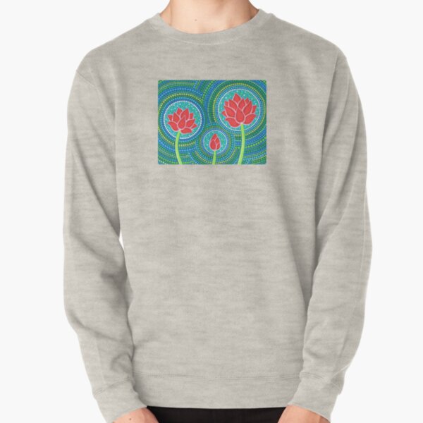 Lotus Family of Three Pullover Sweatshirt
