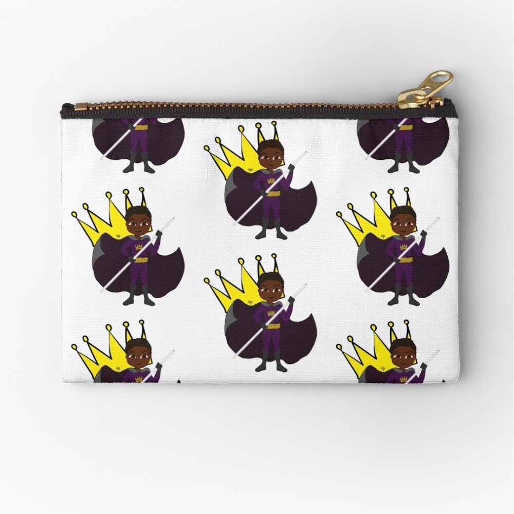 YOUNG ROYALS - Team King - Issa Zipper Pouch