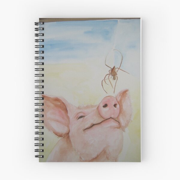 Item preview, Wilbur and Charlotte designed and sold by ArtbyChaune.