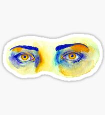 Golden eye Sticker