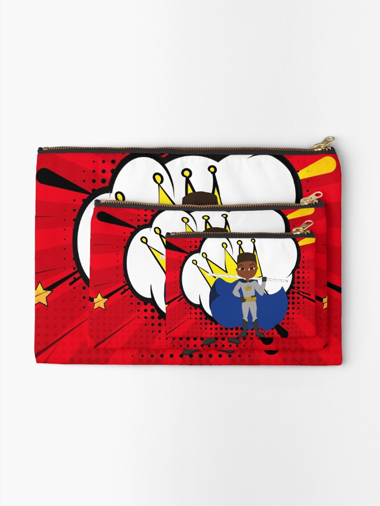 Alternate view of YOUNG ROYALS - Team King - Cam Zipper Pouch