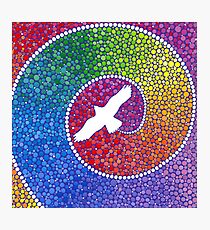 Healing magic from the flight of the Eagle Photographic Print