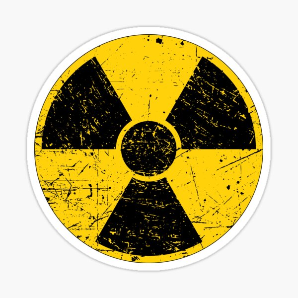 Radiation Biohazar License Plate Frame Nuclear Powered Yellow Black Radiation Biohazar License Plate Frame Nuclear Powered Yellow Black