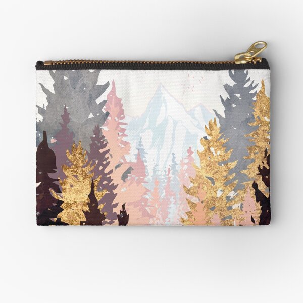 Wine Forest Zipper Pouch