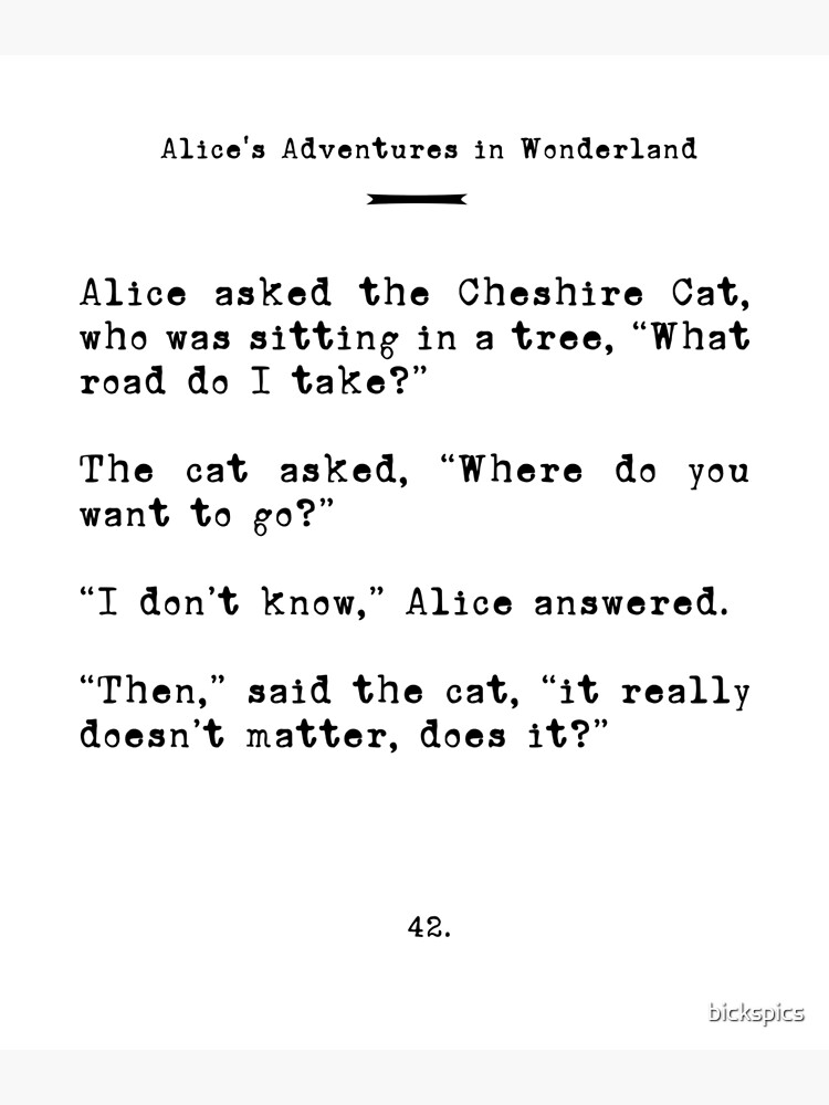 Wanderlust alice in Alice in