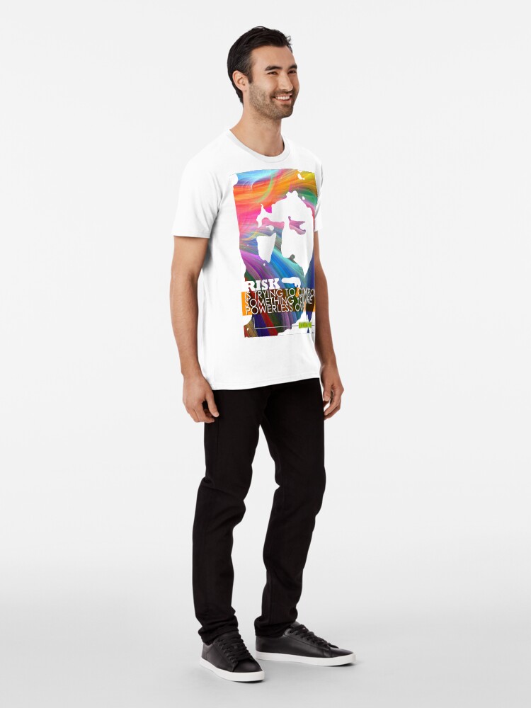 Alternate view of Eric Clapton Inspirational Quote Premium T-Shirt
