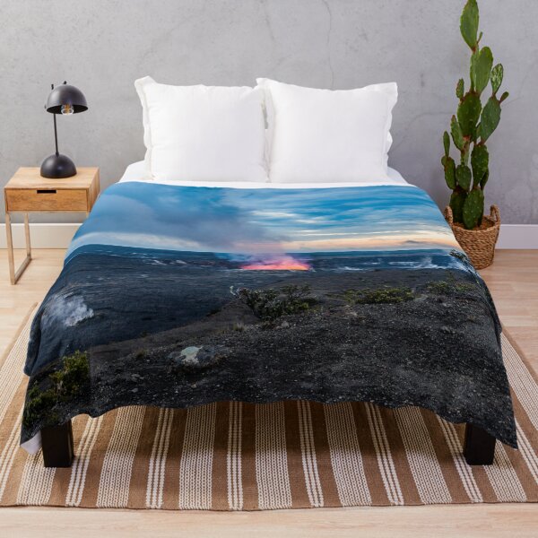Item preview, Landscape of erupting volcano designed and sold by KensLensDesigns.