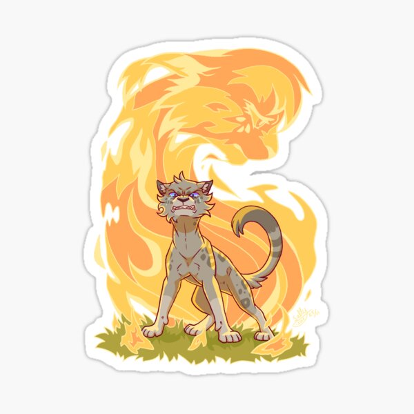 Ashfur Sticker for Sale by P-ess