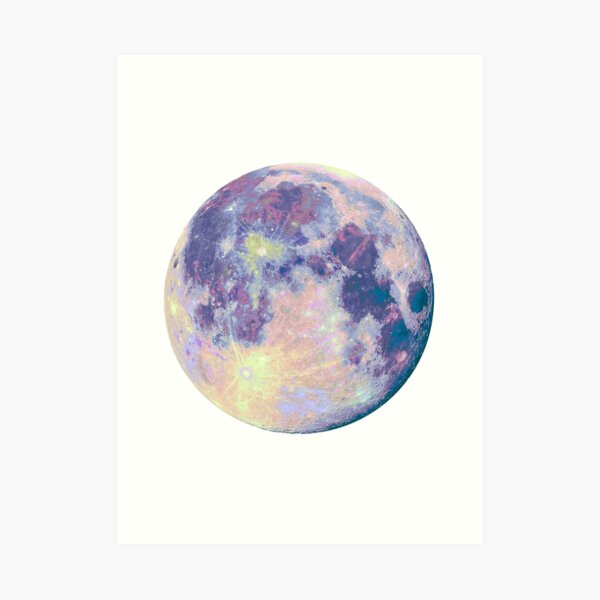 Moon Art Print
