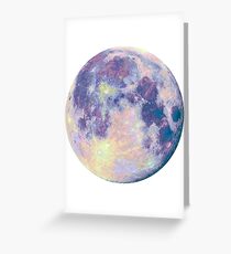 Moon Greeting Card