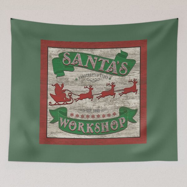 Item preview, Santa's Workshop designed and sold by Jean Plout.