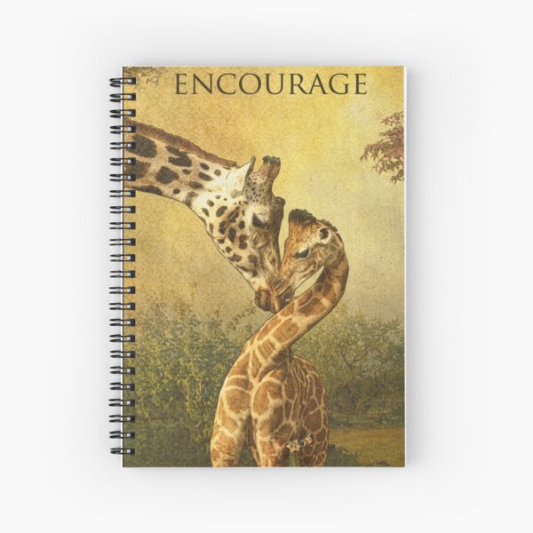 Encourage Spiral Notebook