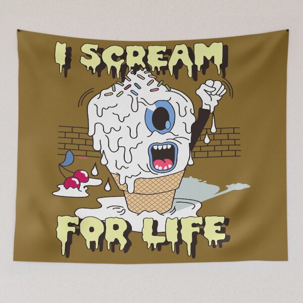 Item preview, Ice Cream For Life designed and sold by leen12 Art Designs Prints.