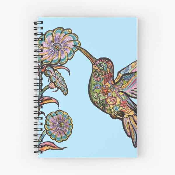 Item preview, Rainbow Paisley Hummingbird designed and sold by Creatividad.